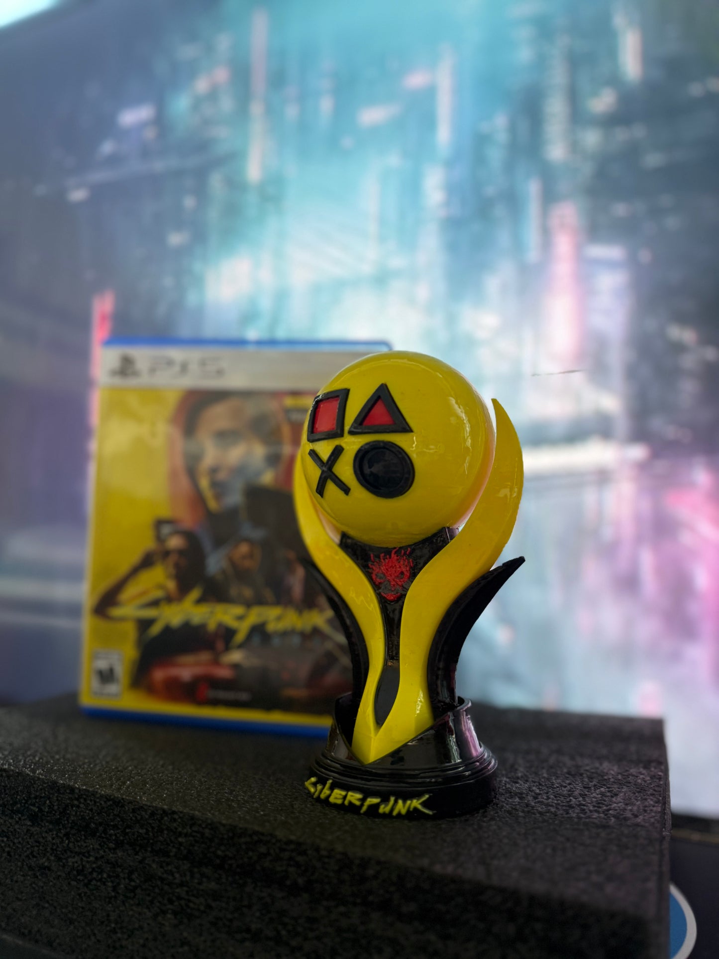 Cyberpunk 2077 PlayStation Platinum Trophy - Fan Made Award