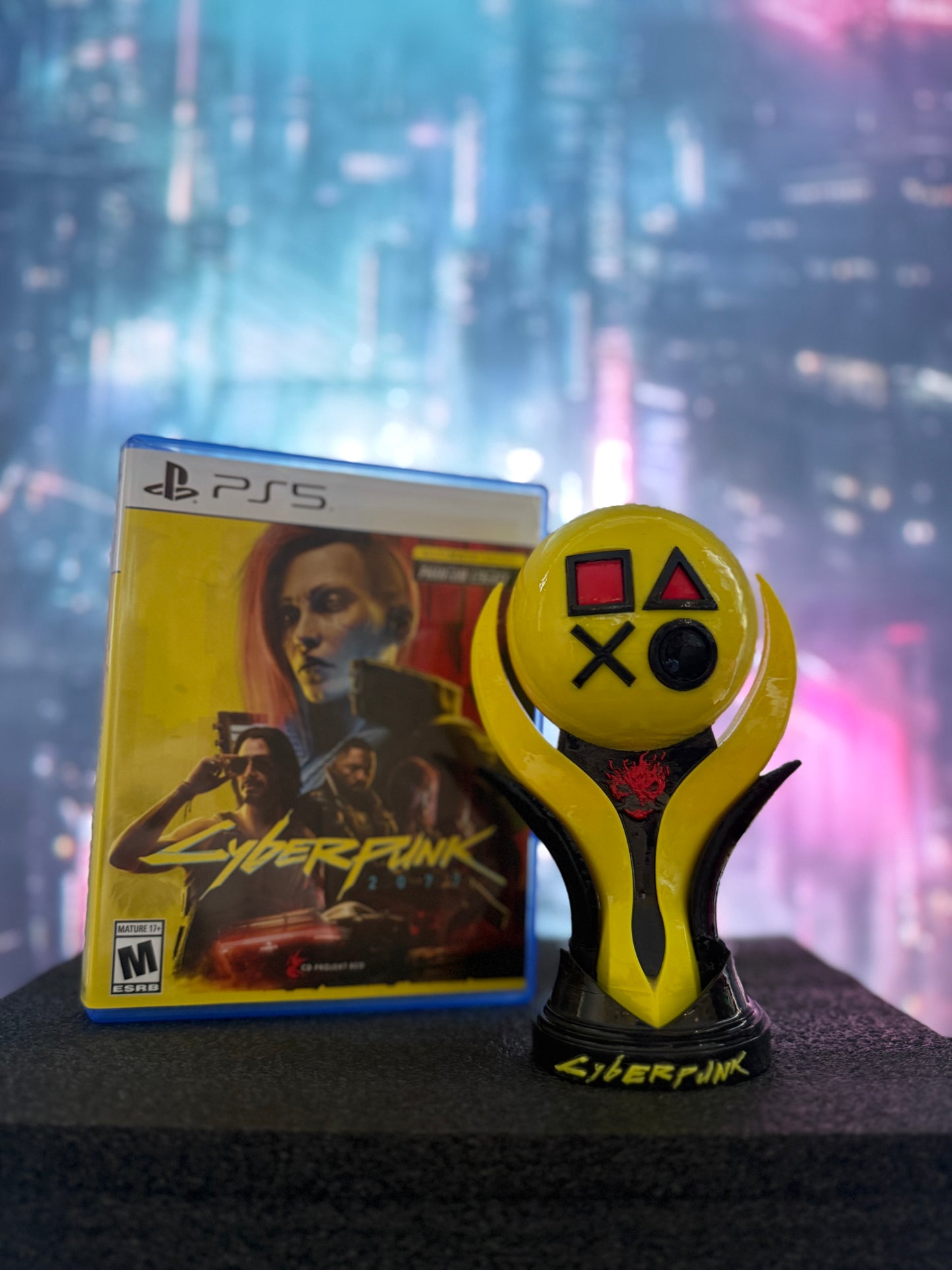 Cyberpunk 2077 PlayStation Platinum Trophy - Fan Made Award