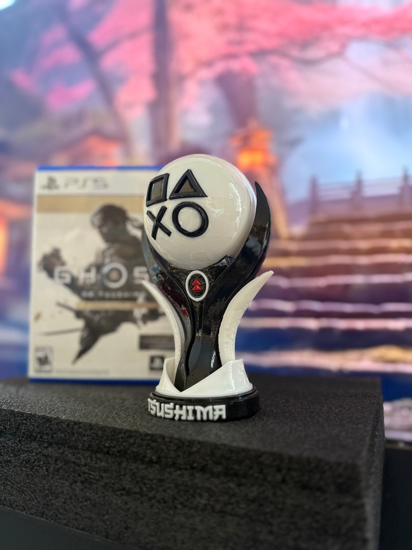 Ghost of Tsushima PlayStation Platinum Trophy - Fan Made Award