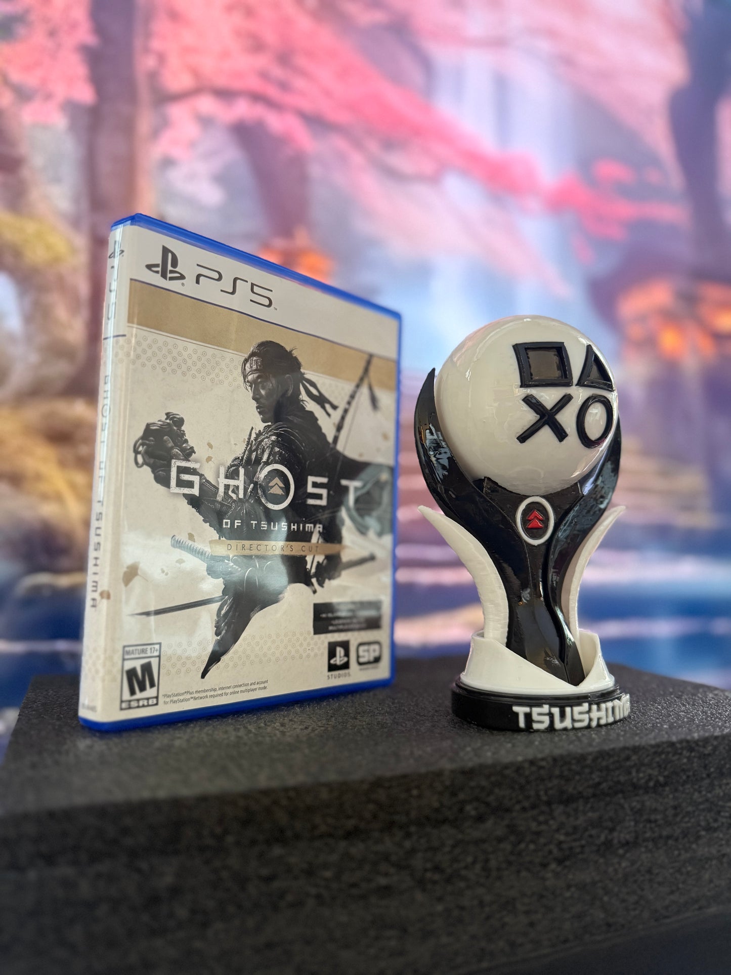 Ghost of Tsushima PlayStation Platinum Trophy - Fan Made Award