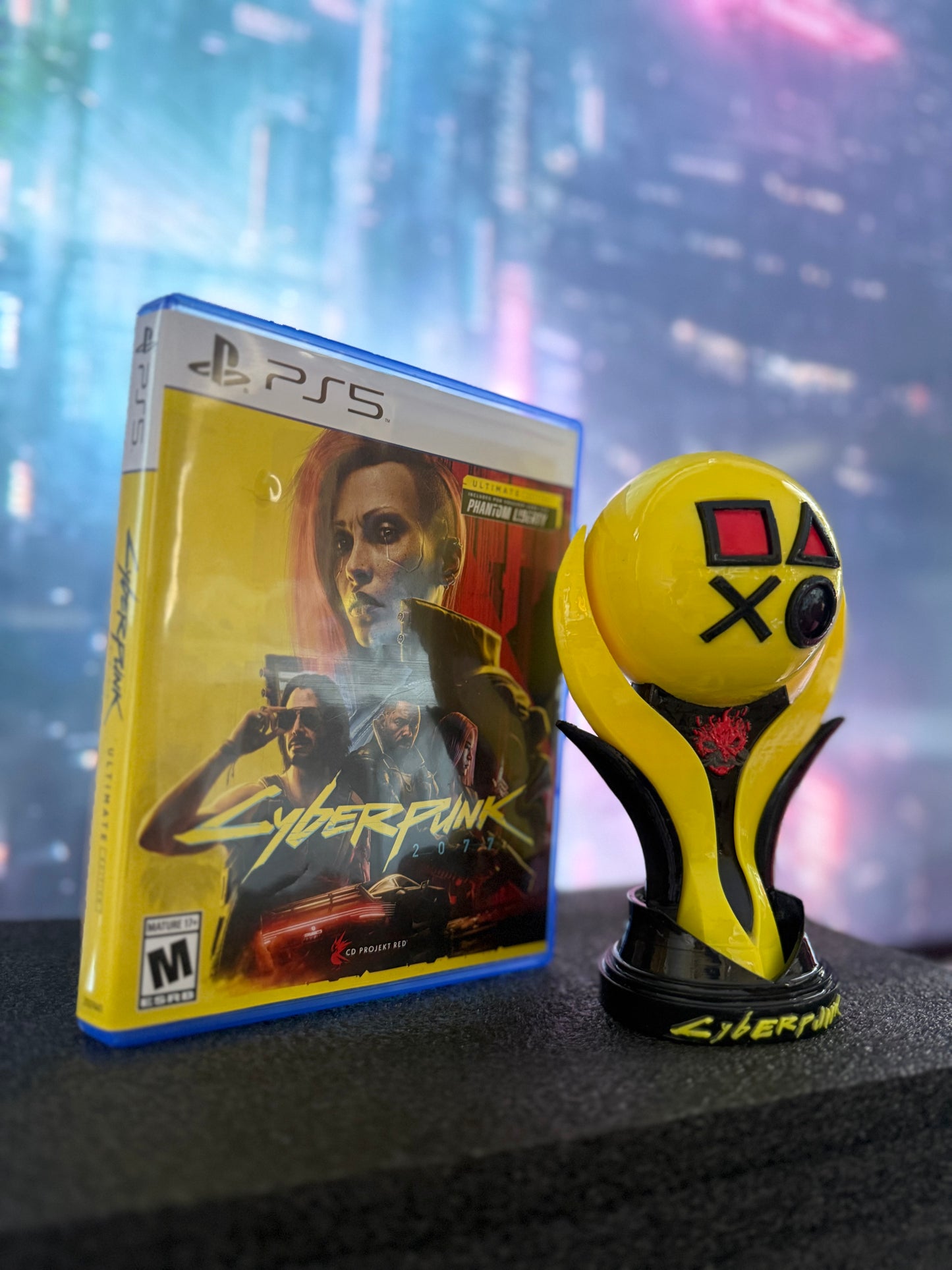 Cyberpunk 2077 PlayStation Platinum Trophy - Fan Made Award