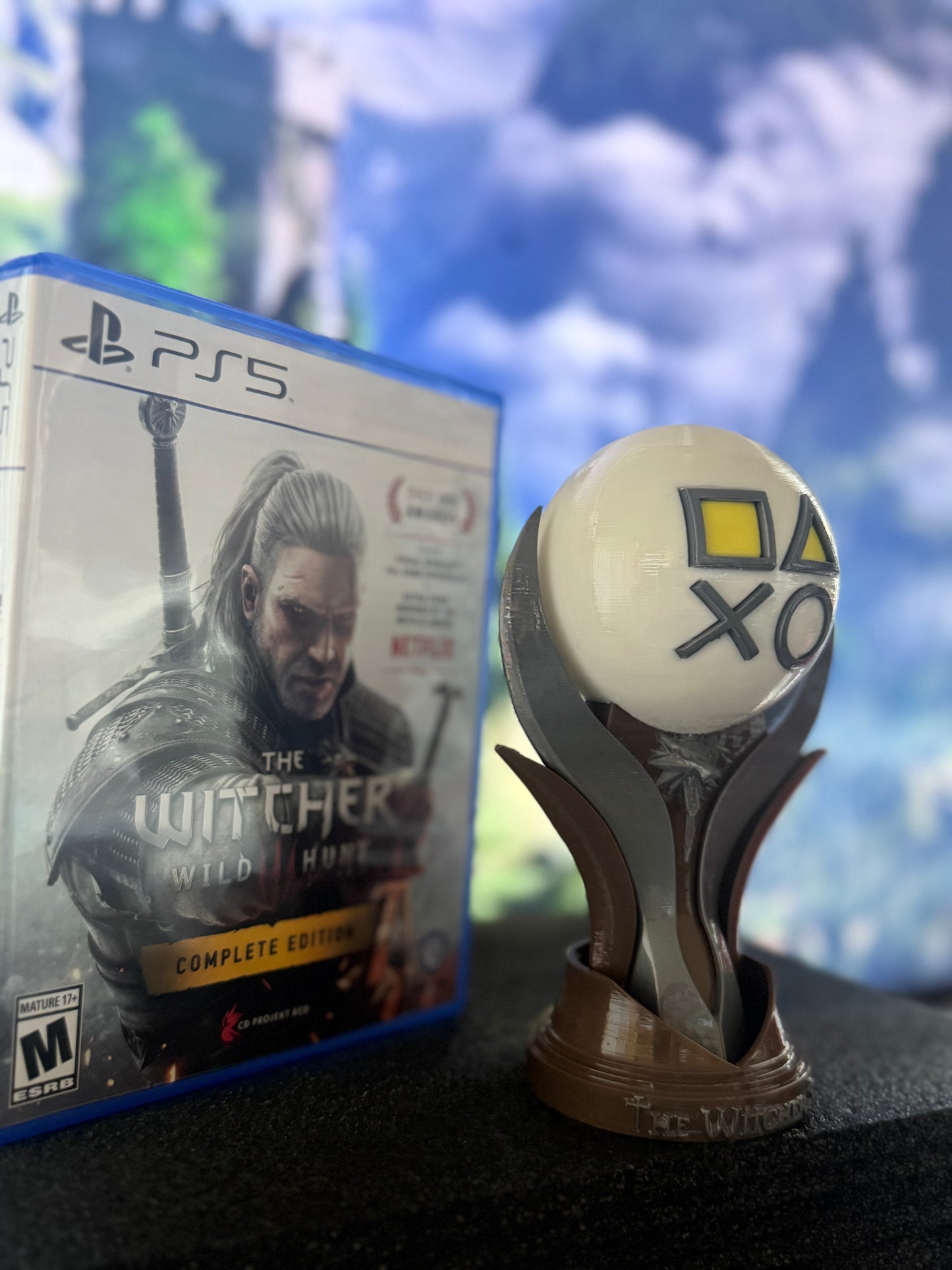 Witcher 3 PlayStation Platinum Trophy - Fan Made Award