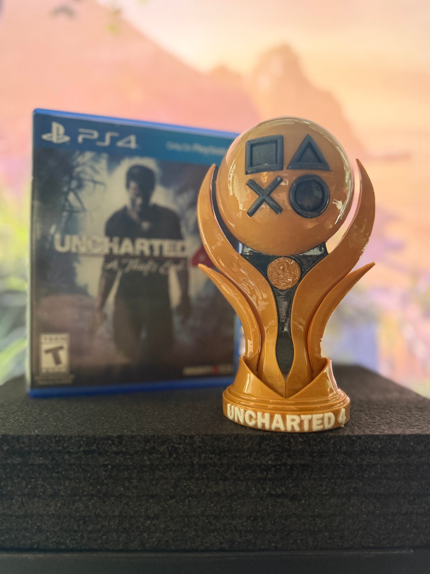 Uncharted 4 PlayStation Platinum Trophy - Fan Made Award