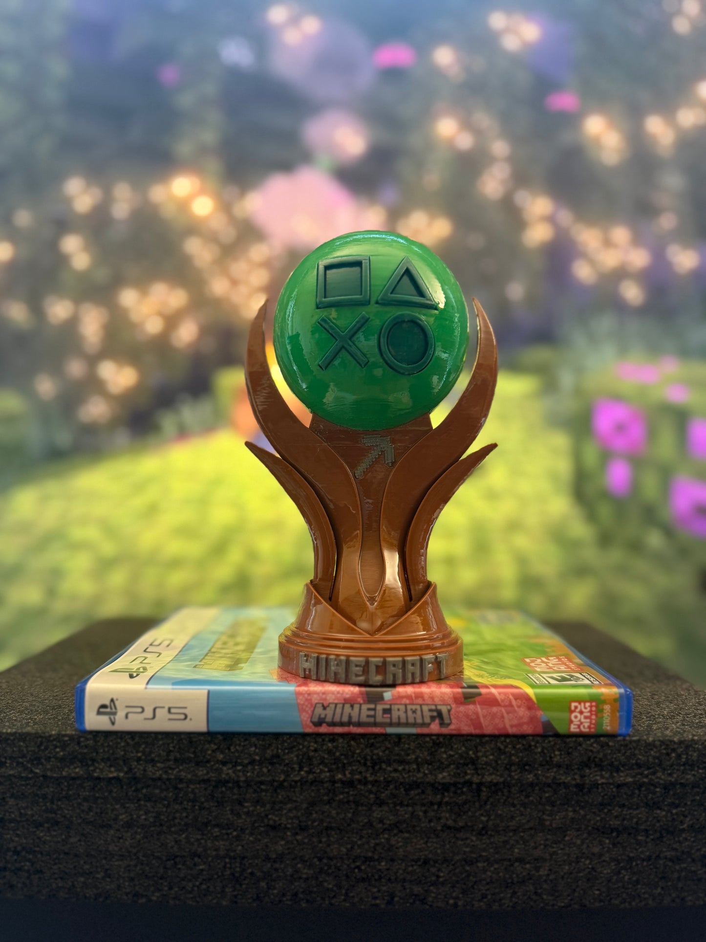 Minecraft PlayStation Platinum Trophy - Fan Made Award