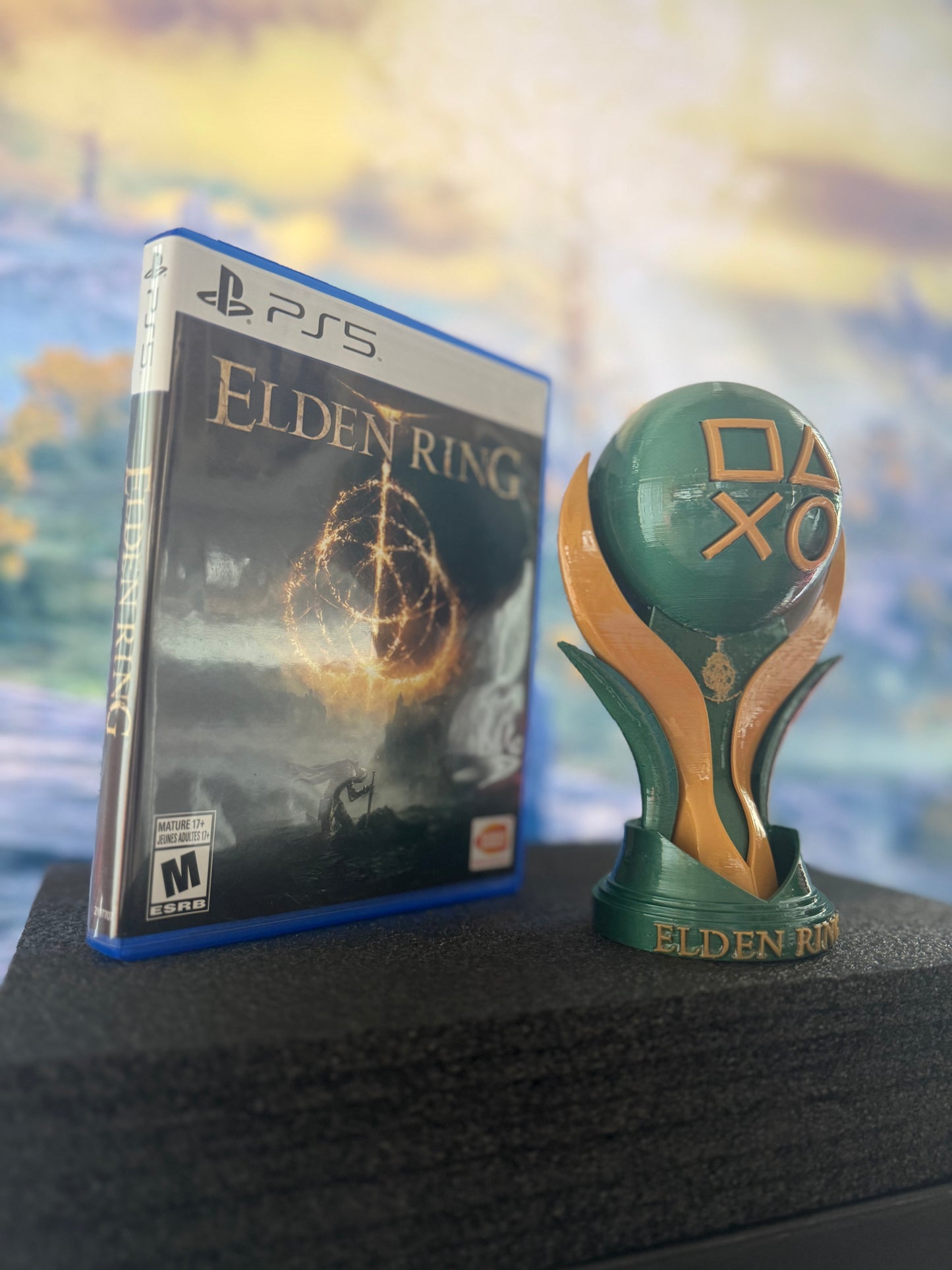 Elden Ring PlayStation Platinum Trophy - Fan Made Award