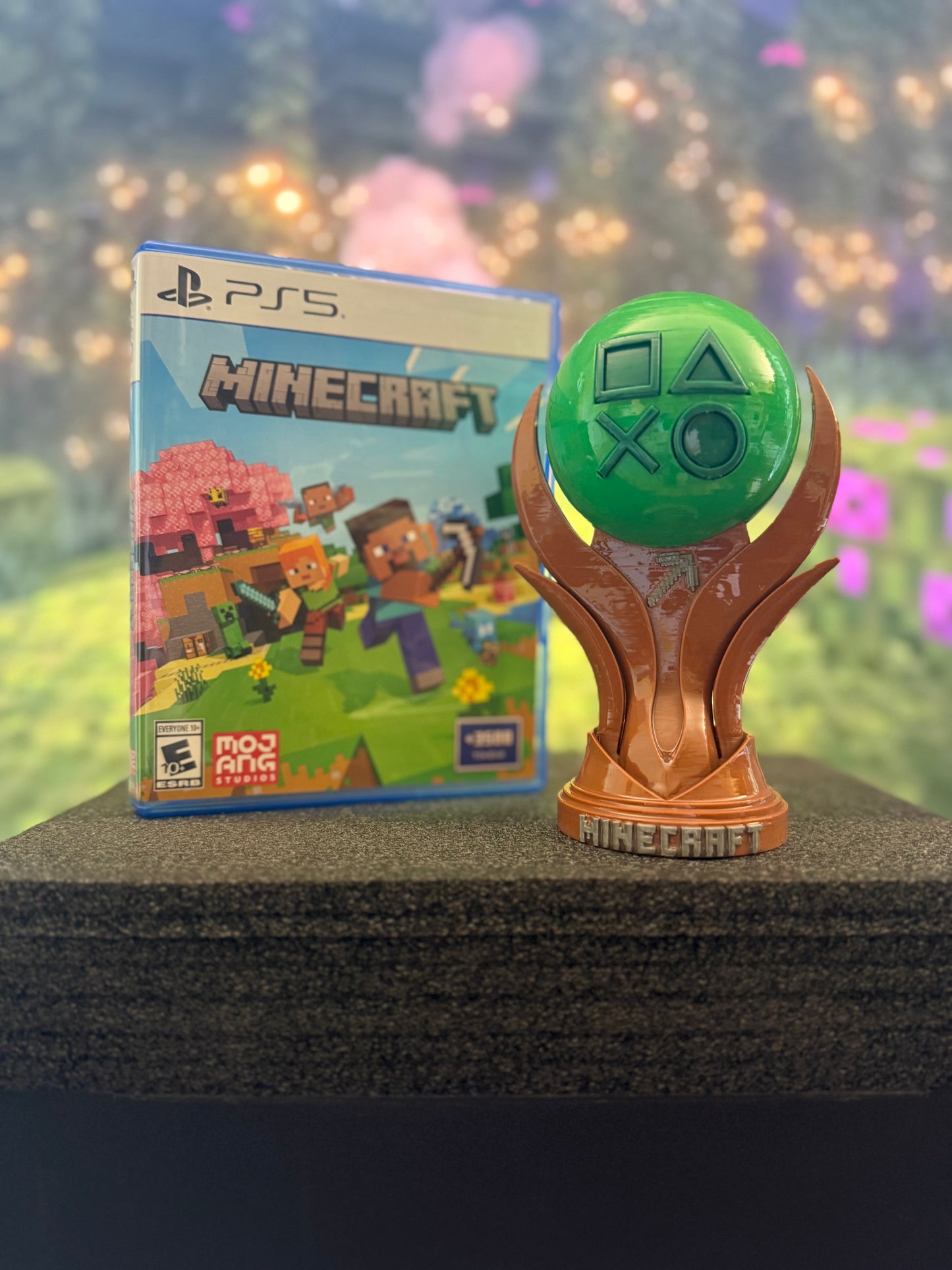 Minecraft PlayStation Platinum Trophy - Fan Made Award