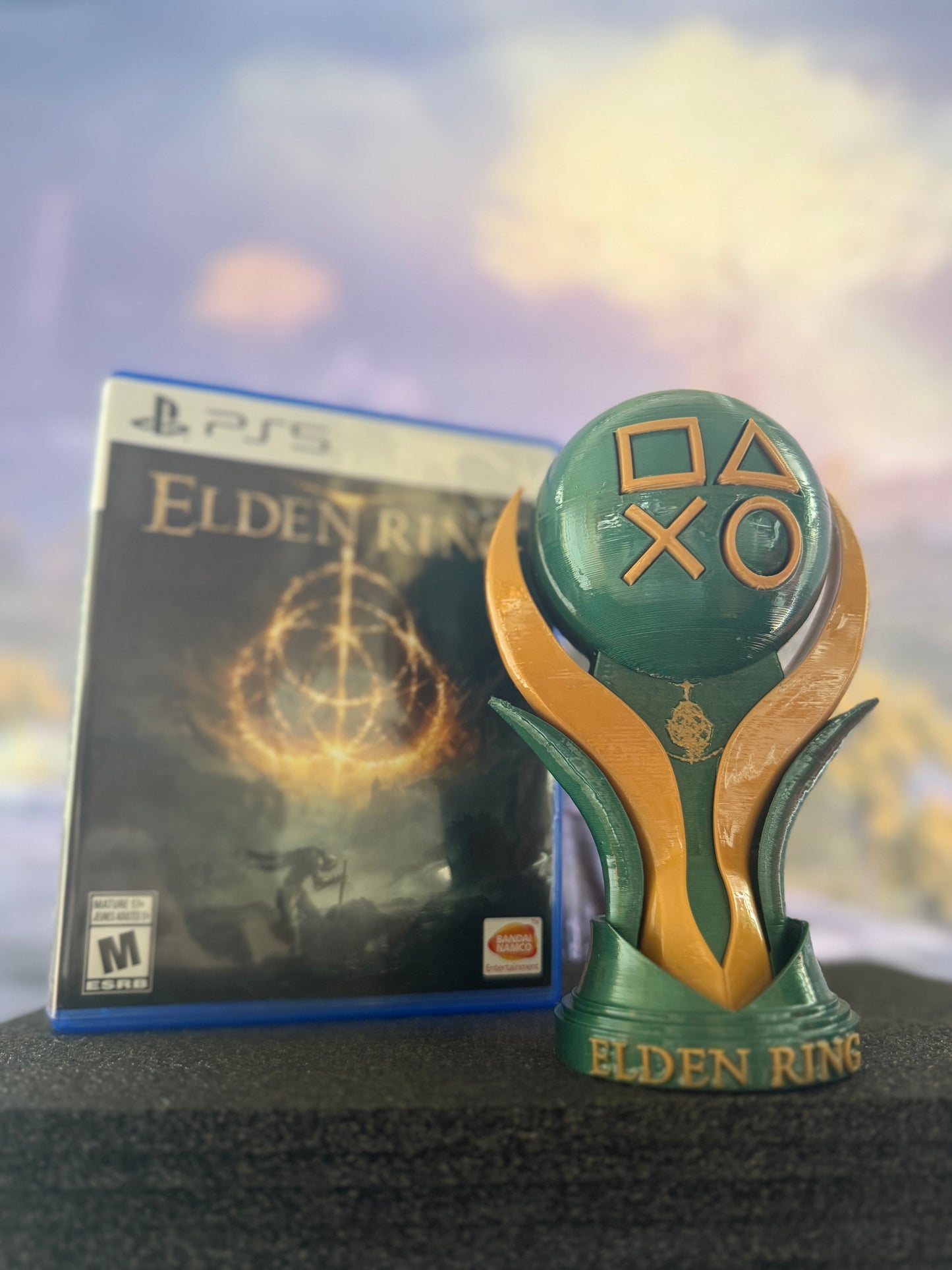 Elden Ring PlayStation Platinum Trophy - Fan Made Award