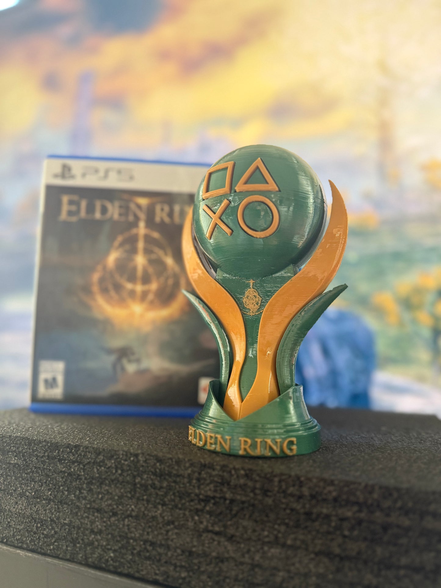 Elden Ring PlayStation Platinum Trophy - Fan Made Award