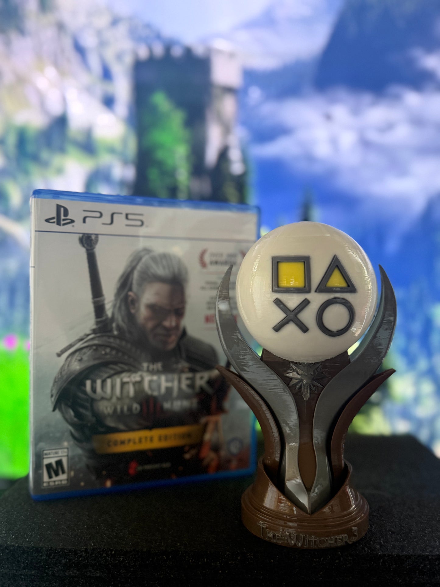Witcher 3 PlayStation Platinum Trophy - Fan Made Award