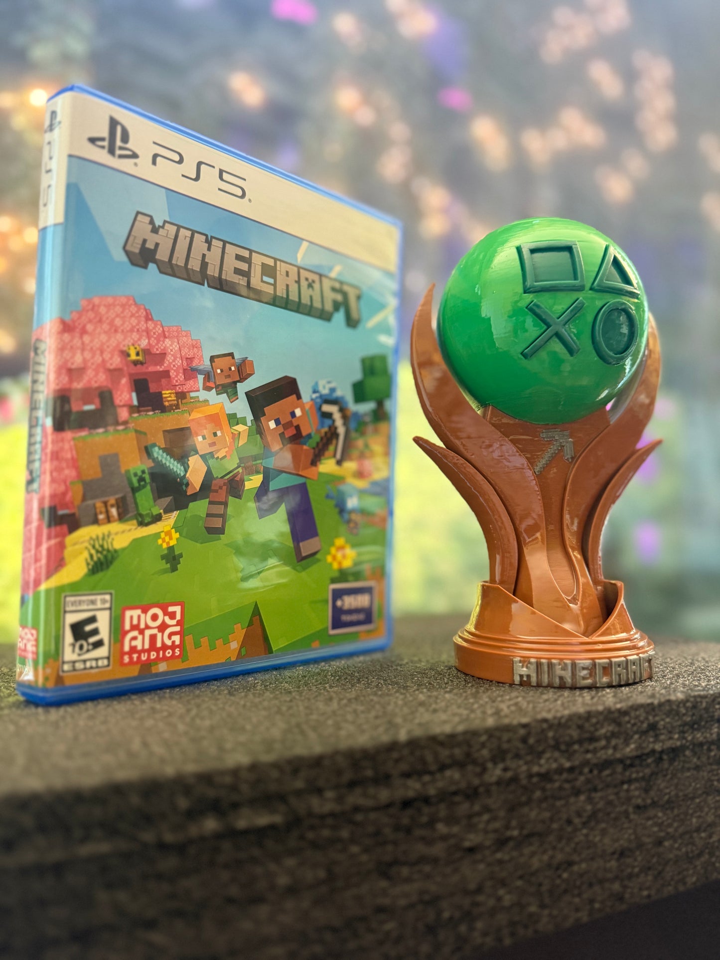 Minecraft PlayStation Platinum Trophy - Fan Made Award