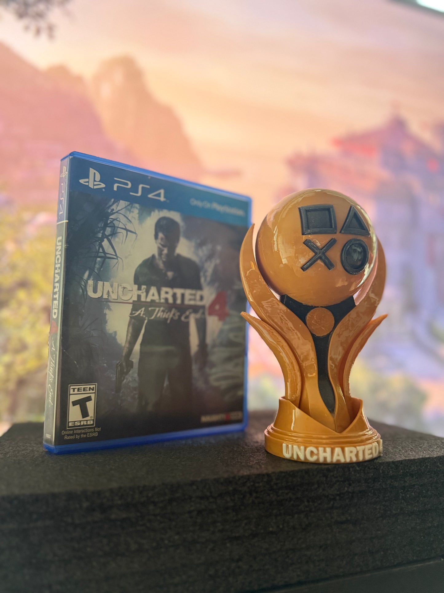 Uncharted 4 PlayStation Platinum Trophy - Fan Made Award
