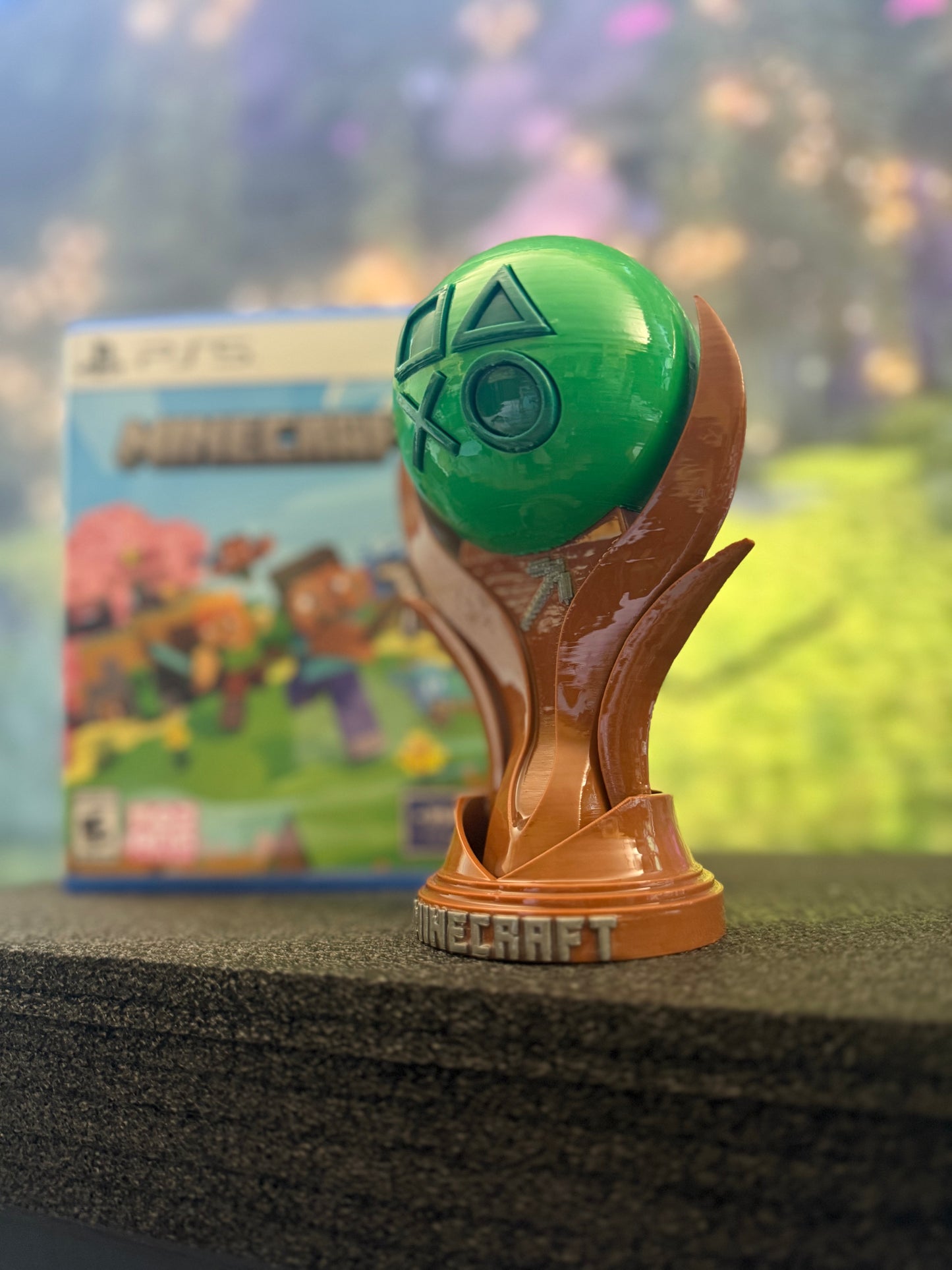 Minecraft PlayStation Platinum Trophy - Fan Made Award