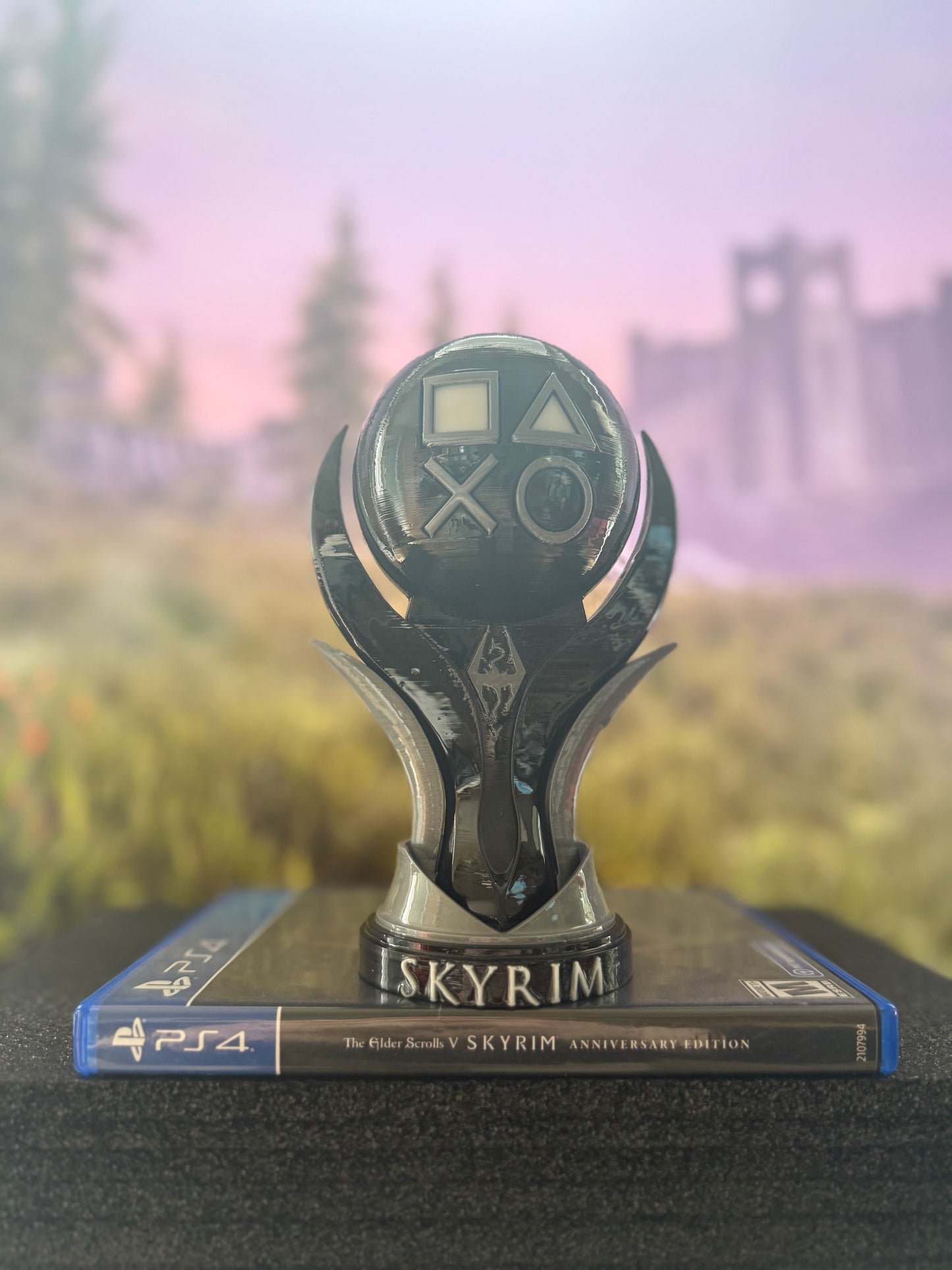 Skyrim PlayStation Platinum Trophy - Fan Made Award