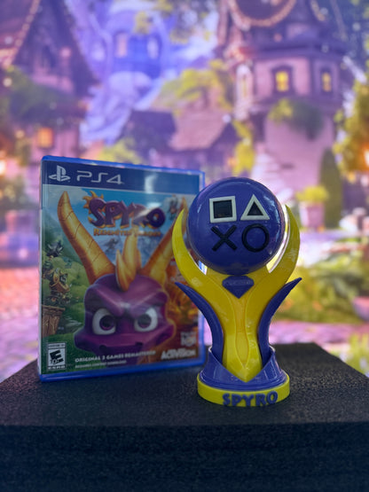 Spyro PlayStation Platinum Trophy - Fan Made Award