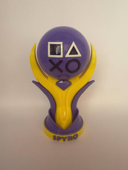 Spyro PlayStation Platinum Trophy - Fan Made Award