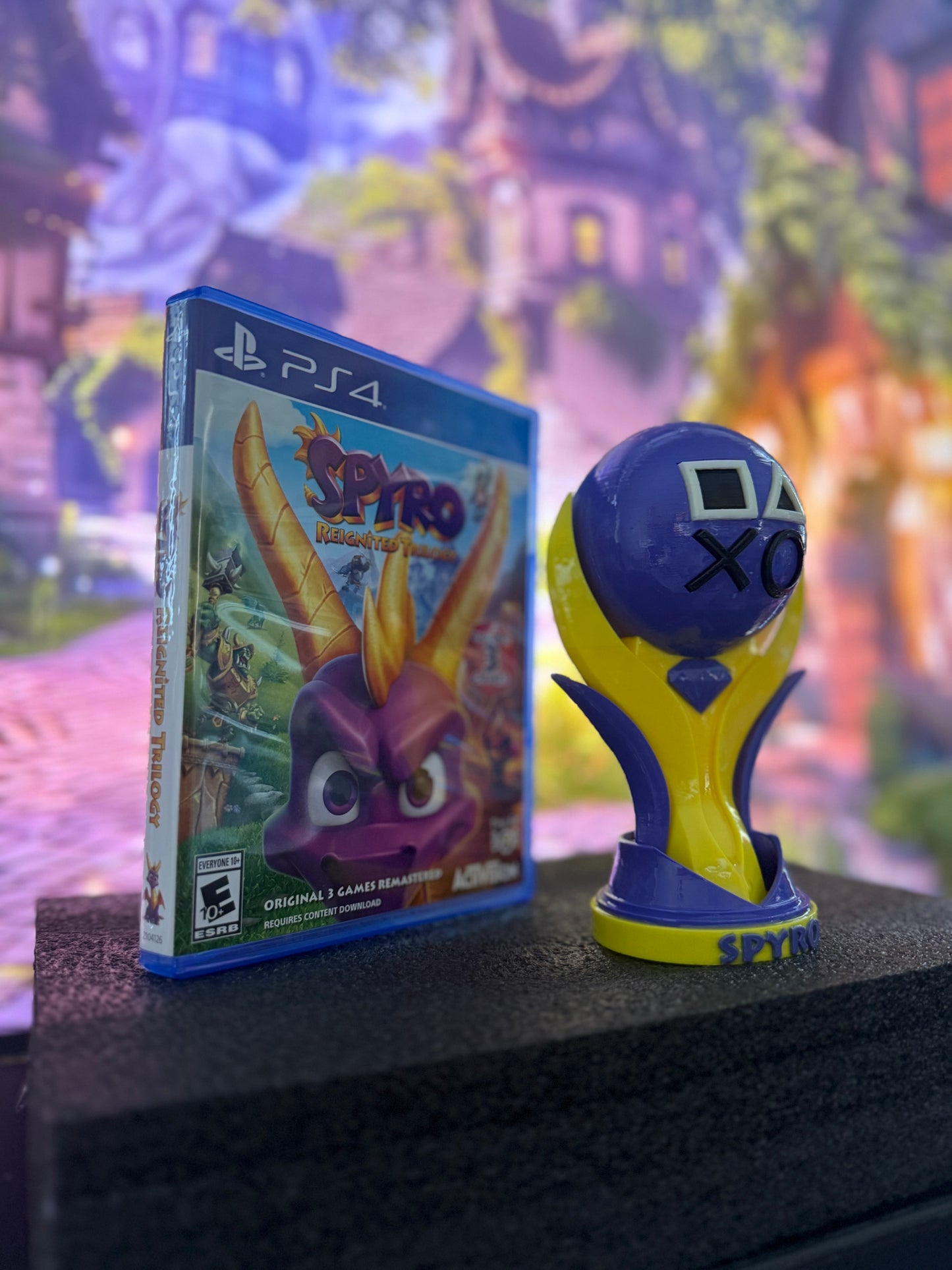 Spyro PlayStation Platinum Trophy - Fan Made Award