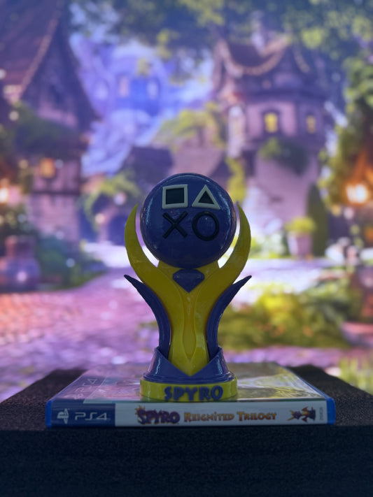 Spyro PlayStation Platinum Trophy - Fan Made Award