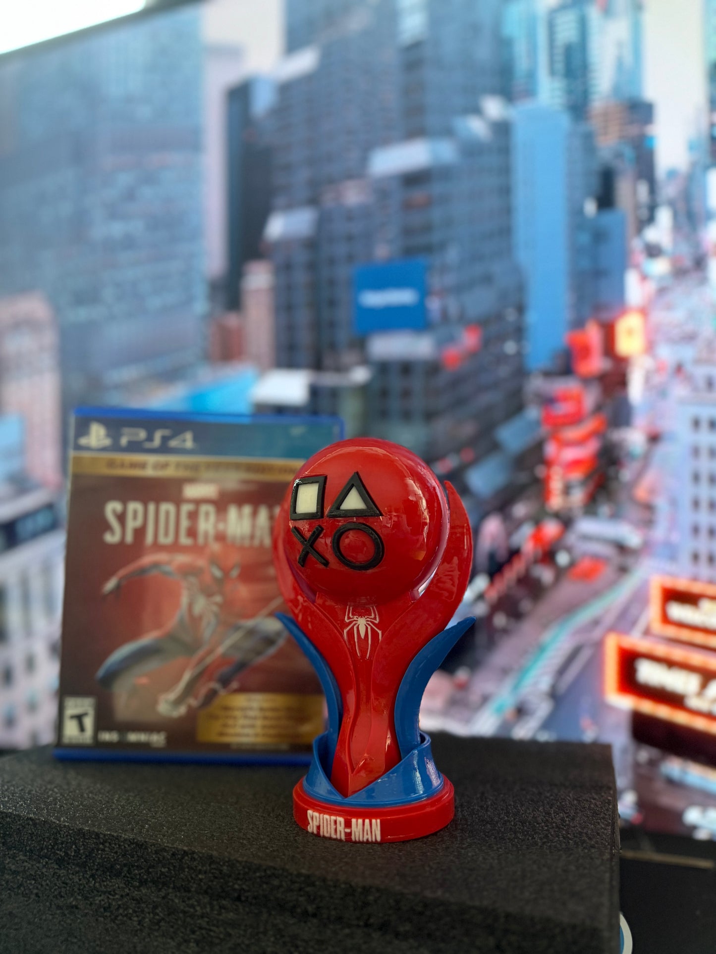 Spider-Man PlayStation Platinum Trophy - Fan Made Award