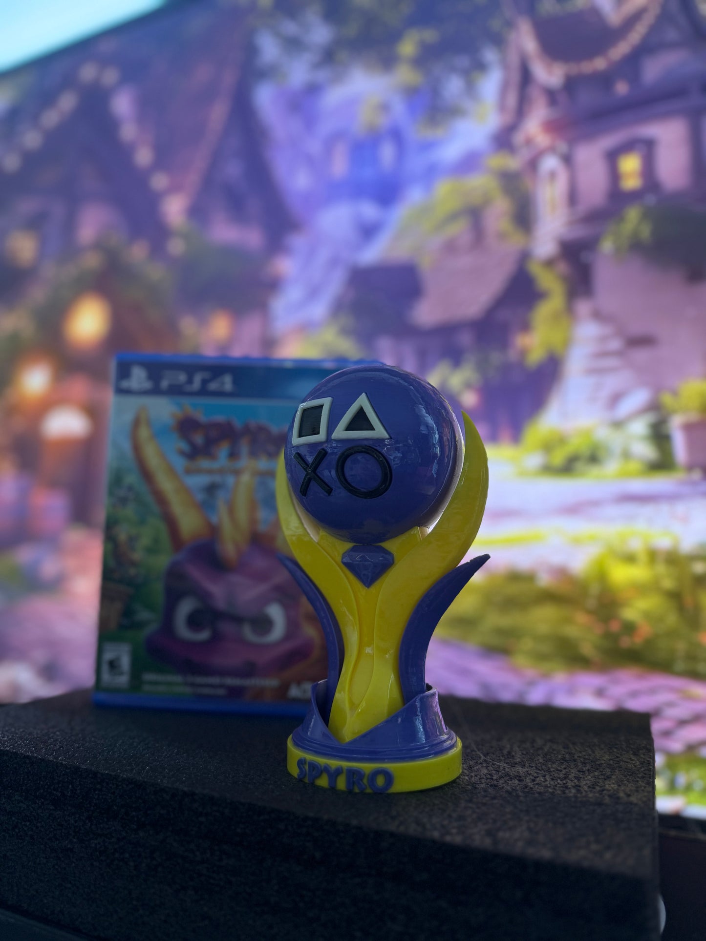 Spyro PlayStation Platinum Trophy - Fan Made Award