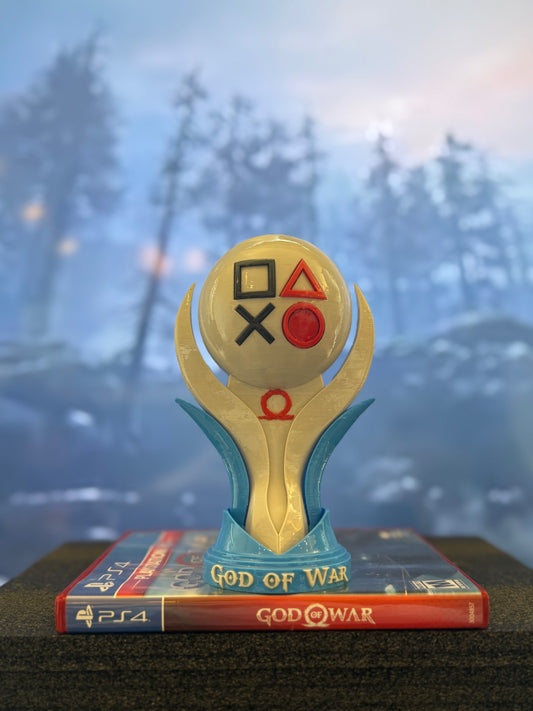 God of War PlayStation Platinum Trophy - Fan Made Award