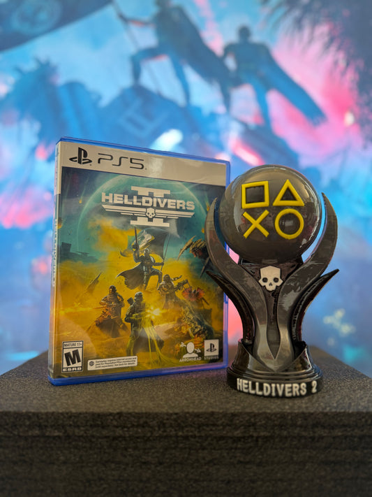 Helldivers 2 Platinum Trophy - Fan Made Award