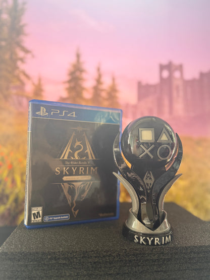 Skyrim PlayStation Platinum Trophy - Fan Made Award