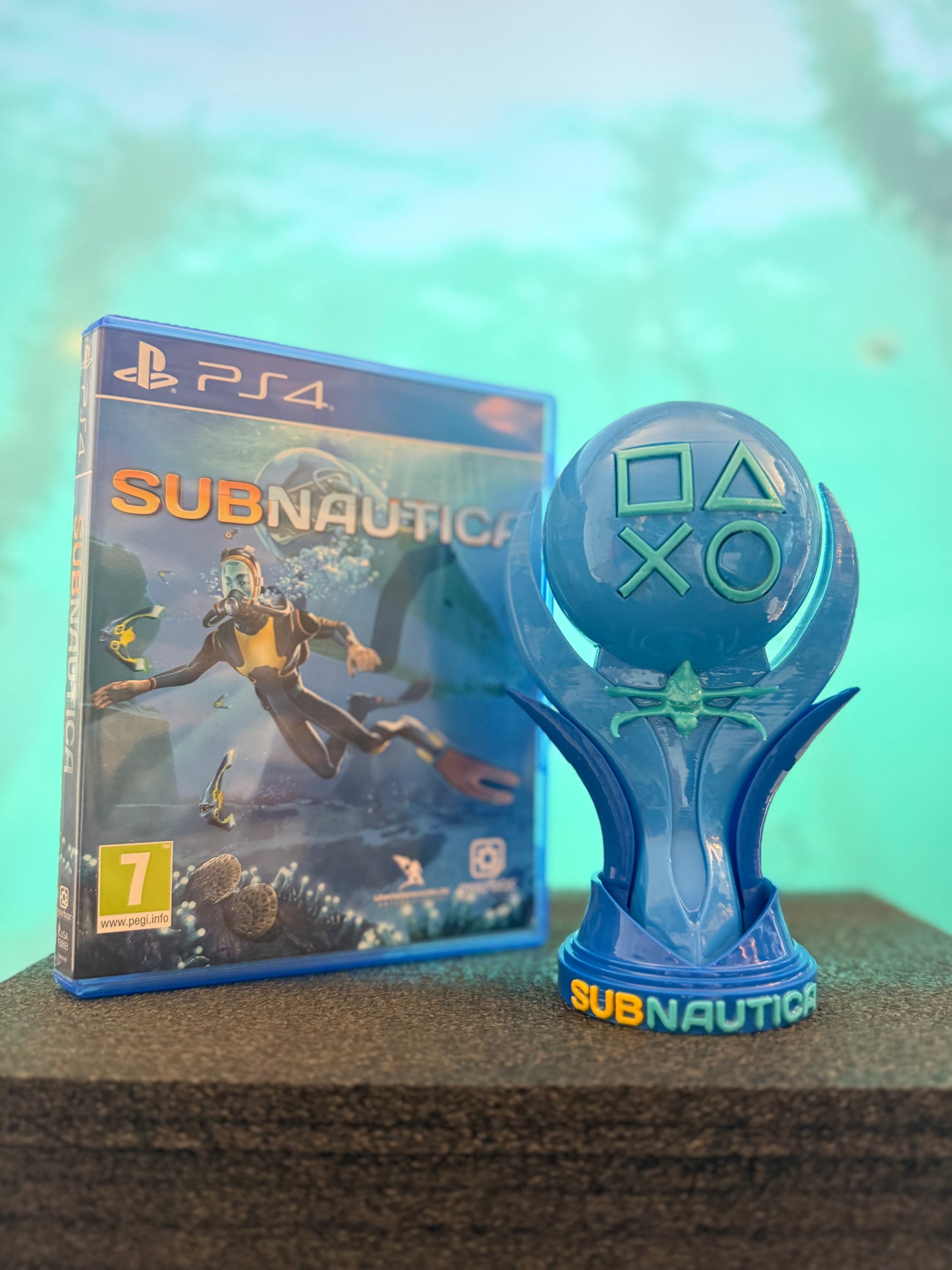Subnautica Platinum Trophy - Fan Made Award