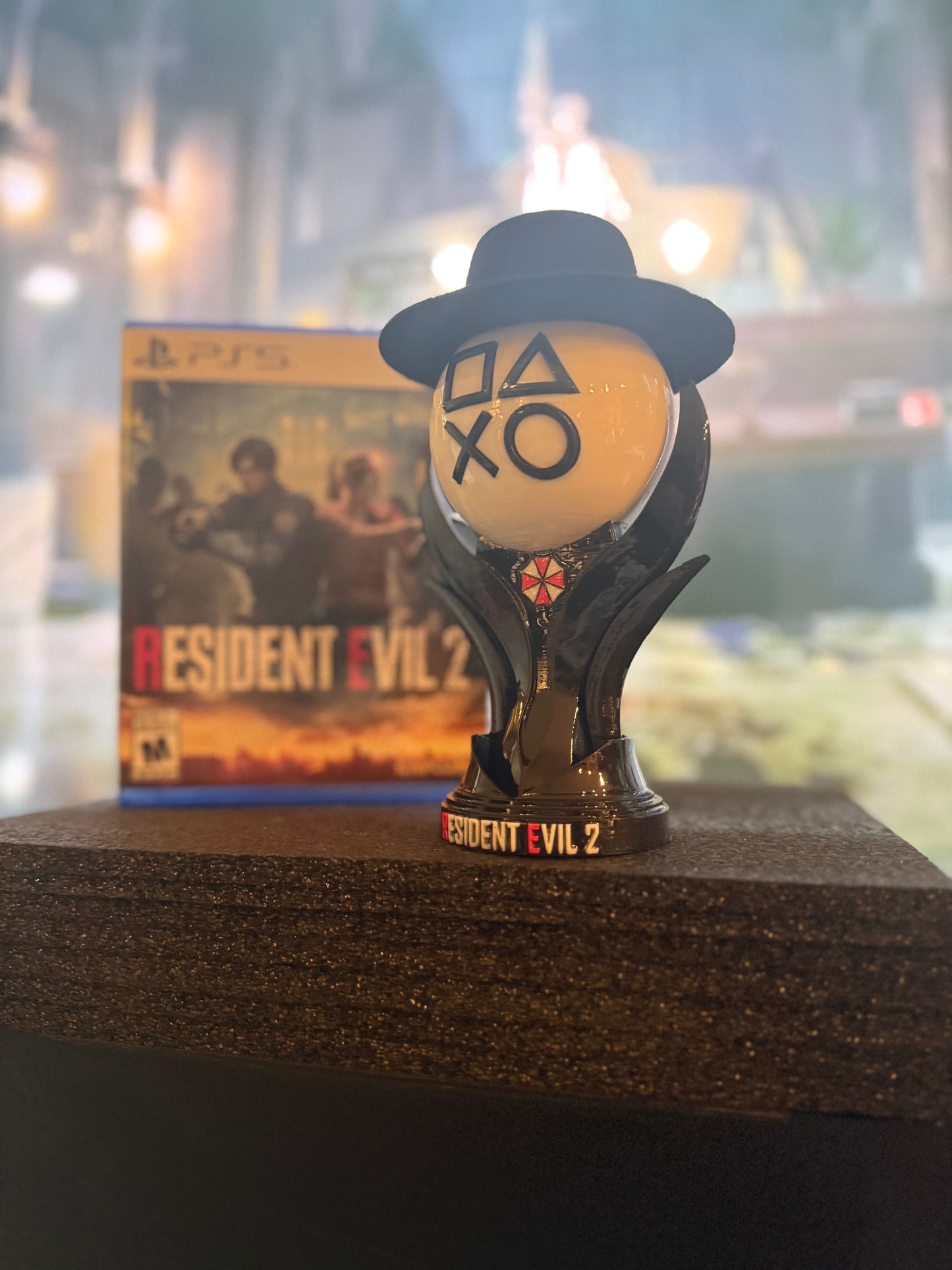 Resident Evil 2 PlayStation Platinum Trophy - Fan Made Award