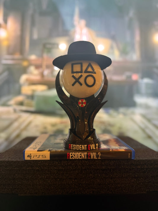 Resident Evil 2 PlayStation Platinum Trophy - Fan Made Award