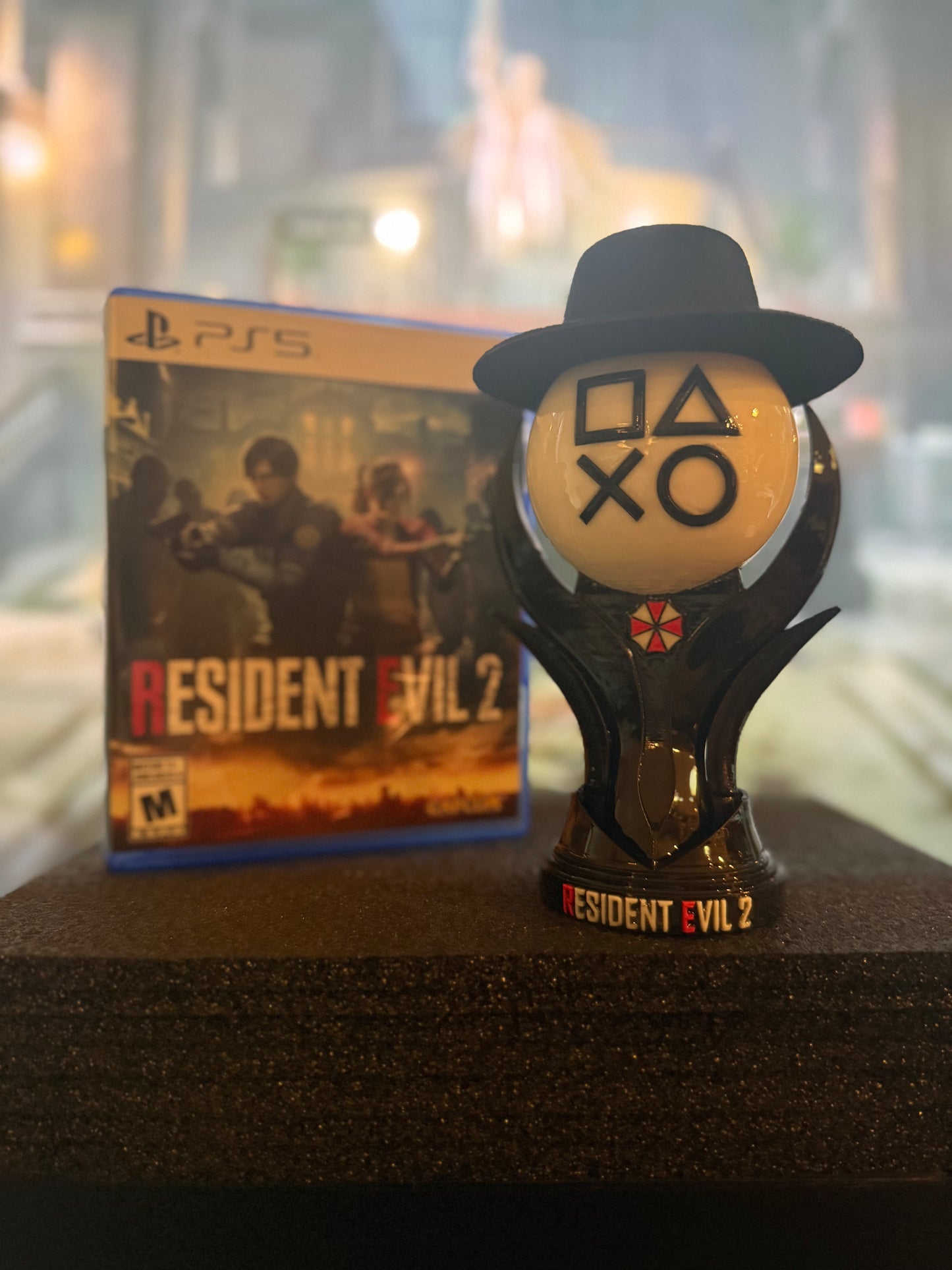 Resident Evil 2 PlayStation Platinum Trophy - Fan Made Award