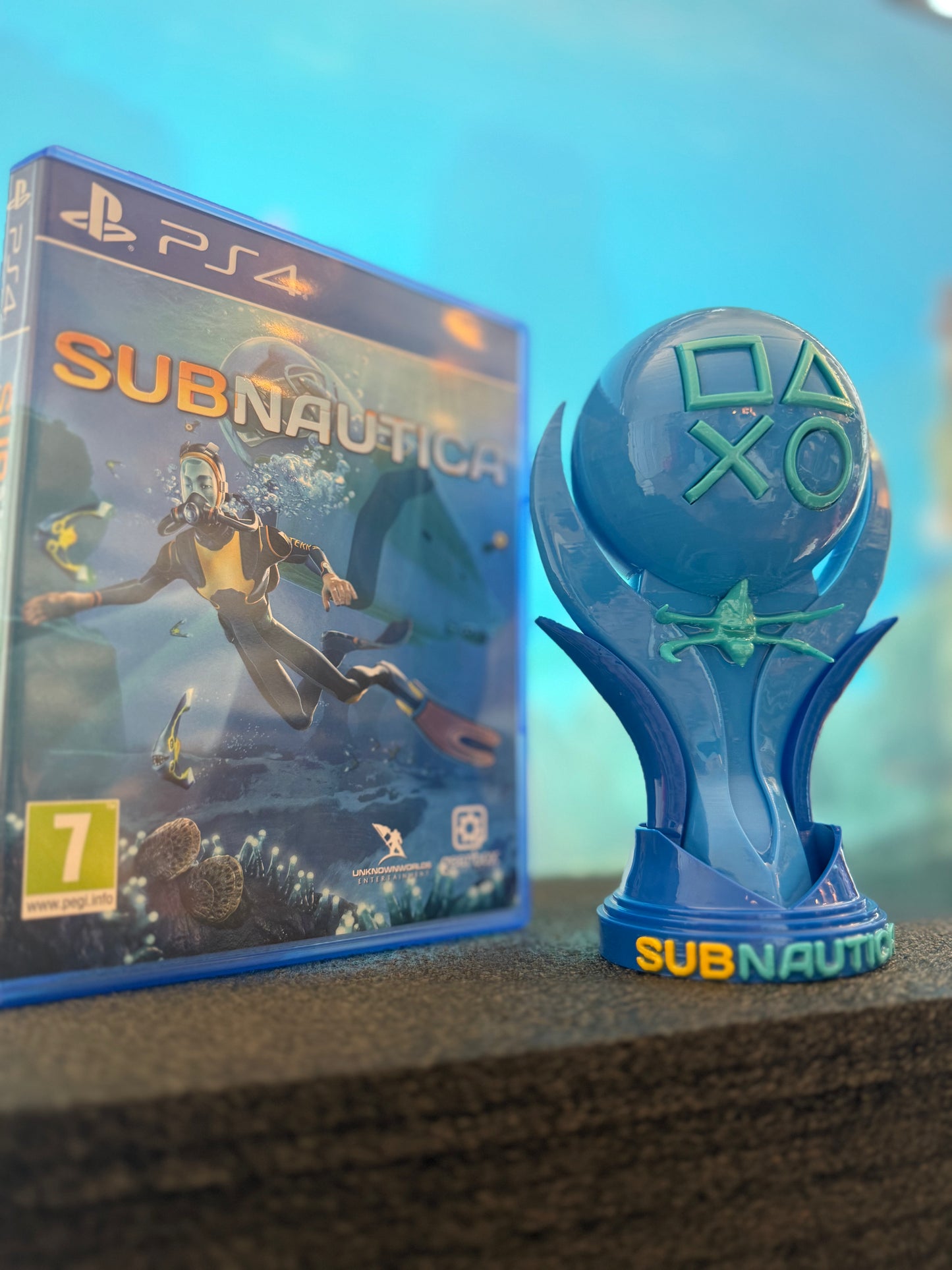 Subnautica Platinum Trophy - Fan Made Award