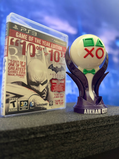 Batman: Arkham City Platinum Trophy - Fan Made Award