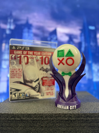 Batman: Arkham City Platinum Trophy - Fan Made Award
