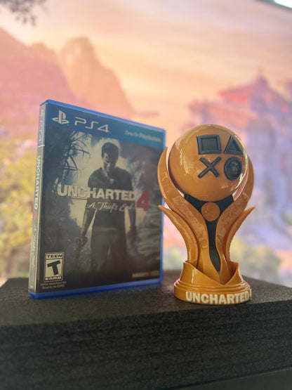 Uncharted 4 PlayStation Platinum Trophy - Fan Made Award