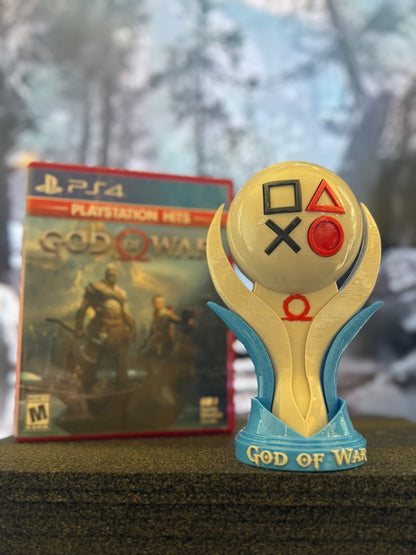 God of War PlayStation Platinum Trophy - Fan Made Award