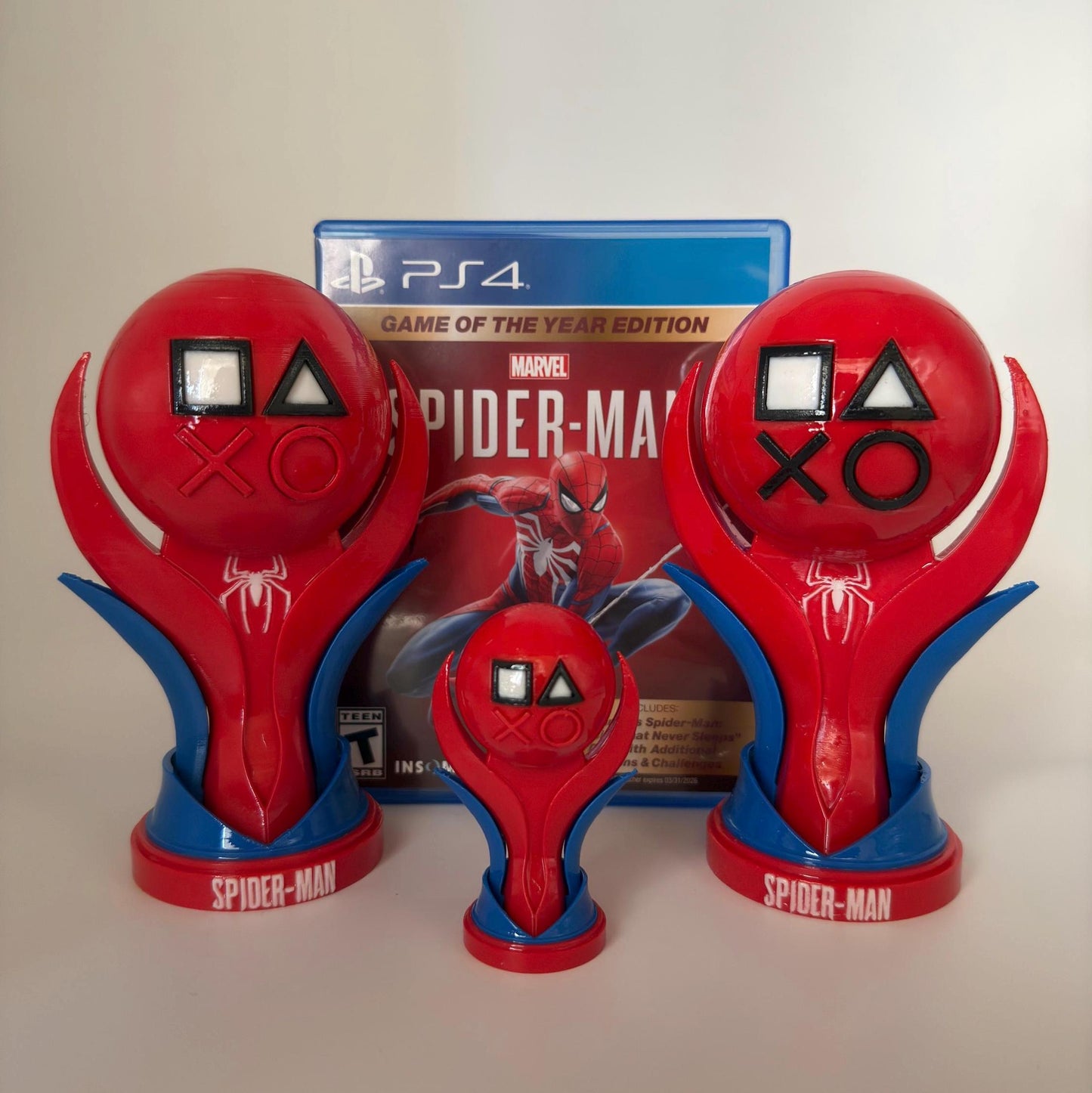 Spider-Man PlayStation Platinum Trophy - Fan Made Award